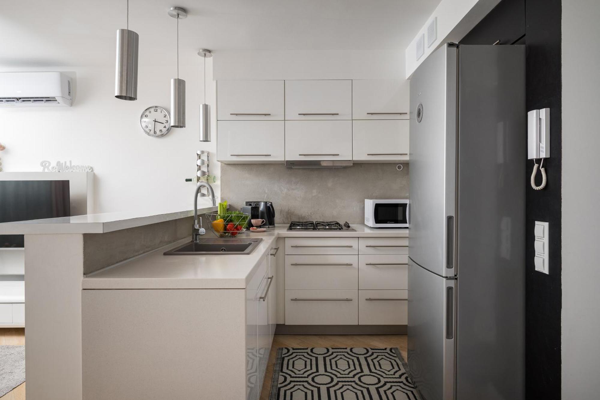 Air-Conditioned Premium Loft Warsaw Skyline Only 900 M To Central Station Luaran gambar
